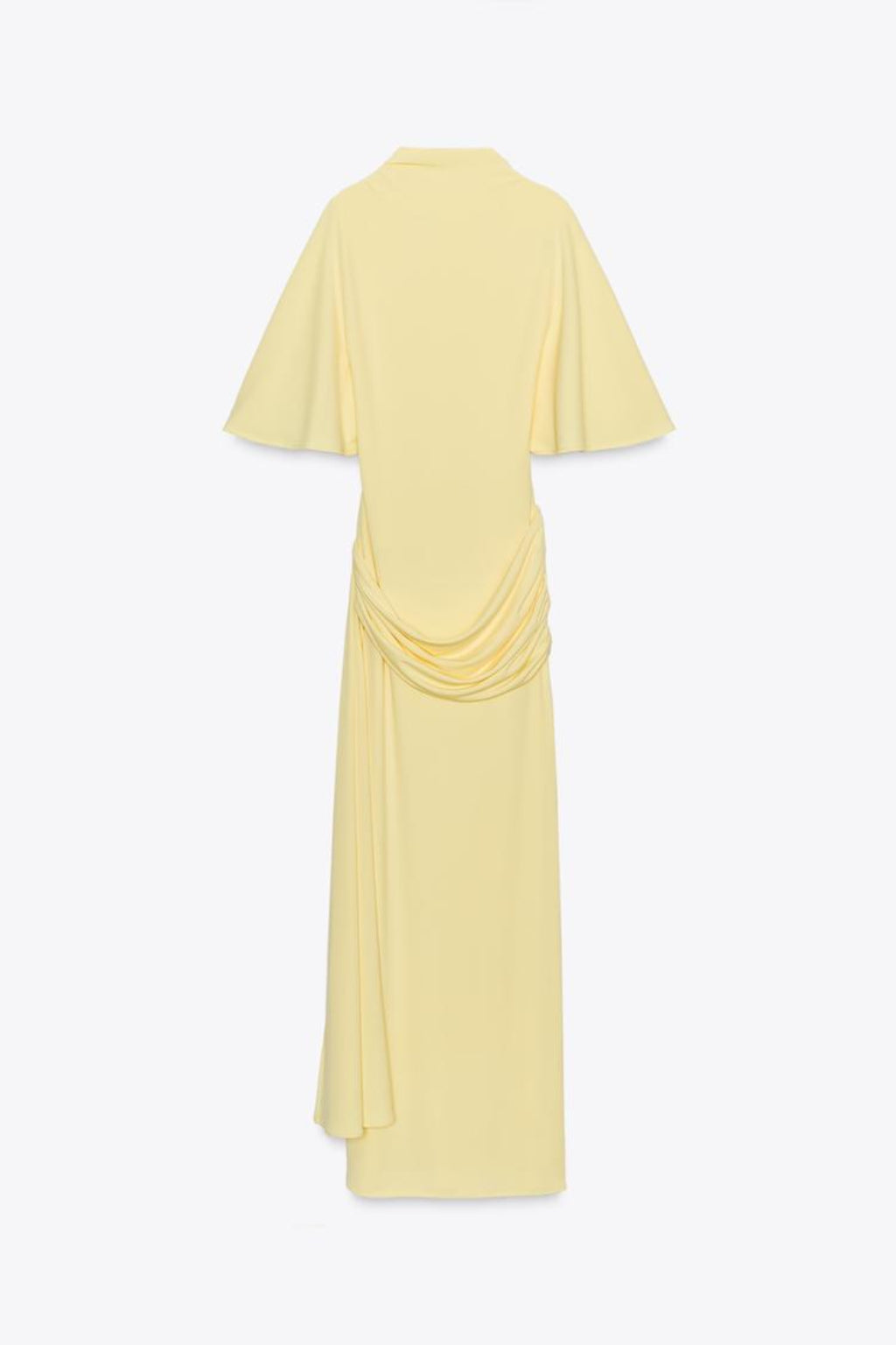 Backless Cape Dress