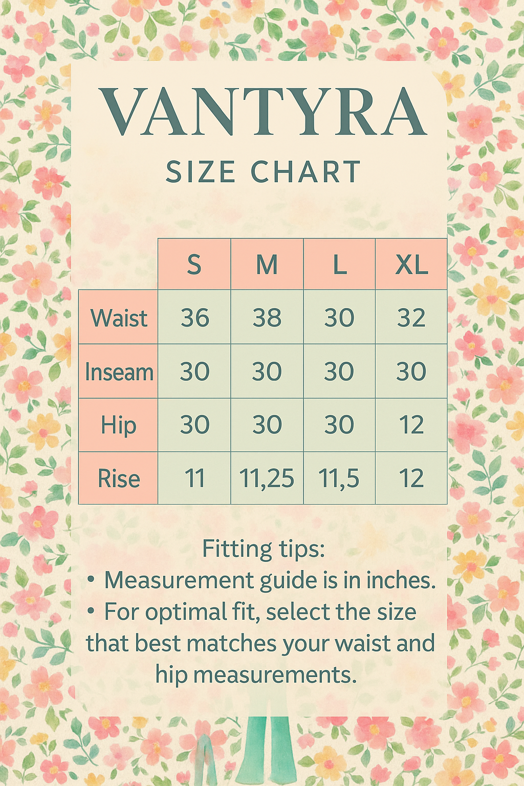 Floral Print Pants