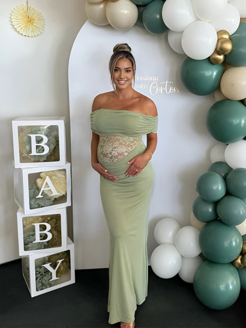 Floral Maternity Dress