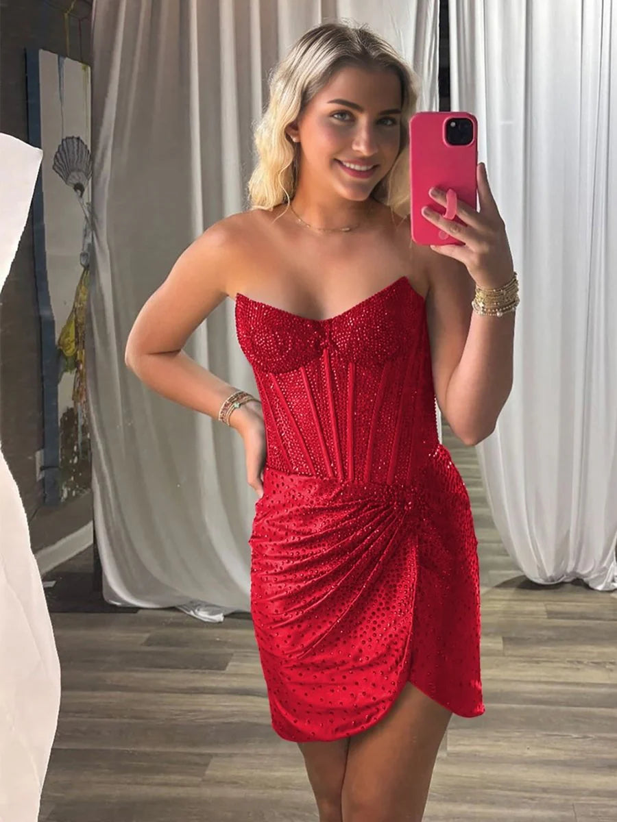 Embellished Corset Dress