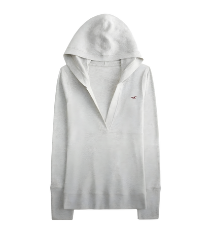 Hooded Knit Top