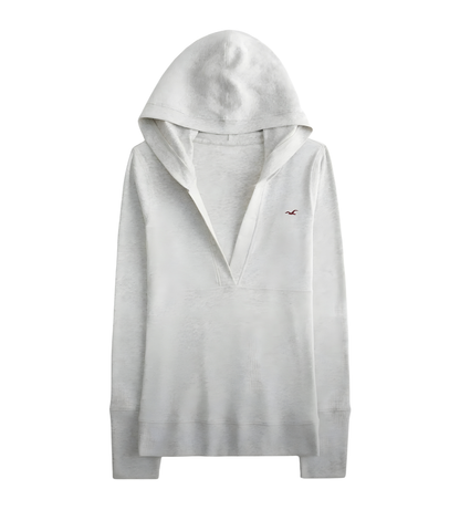 Hooded Knit Top