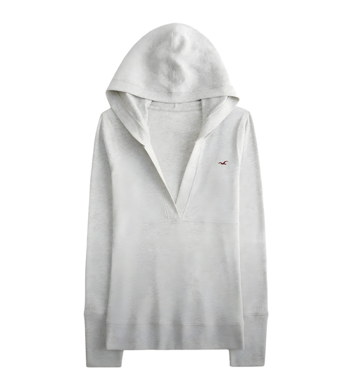 Hooded Knit Top