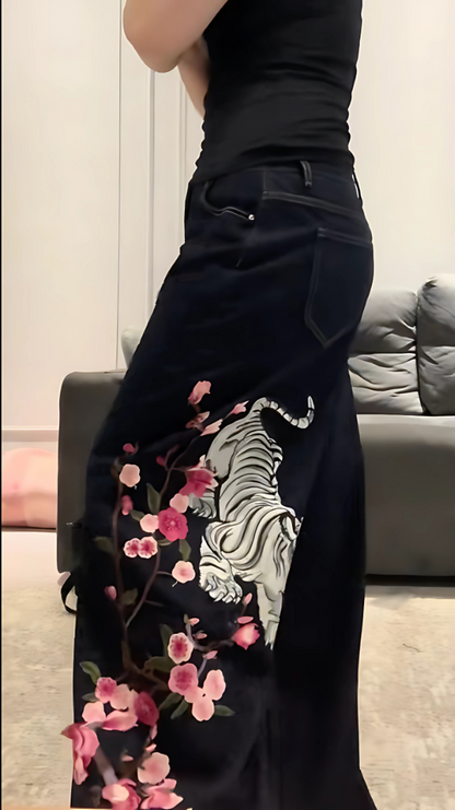 Tiger Blossom Jeans
