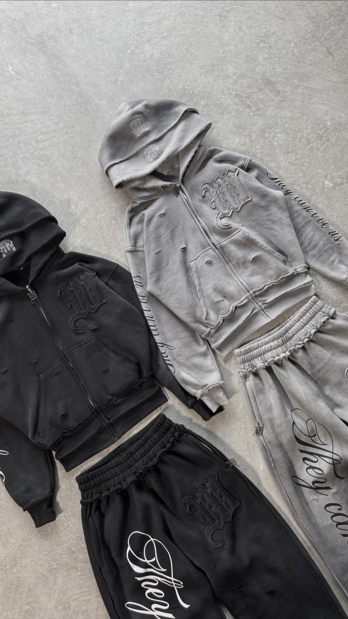 Double Hood Sweatsuit