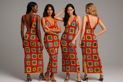 Knit Halter Dress