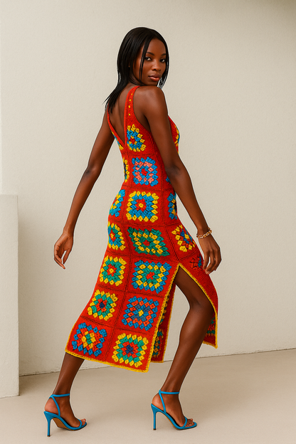 Knit Halter Dress