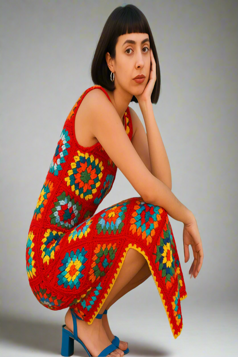 Knit Halter Dress