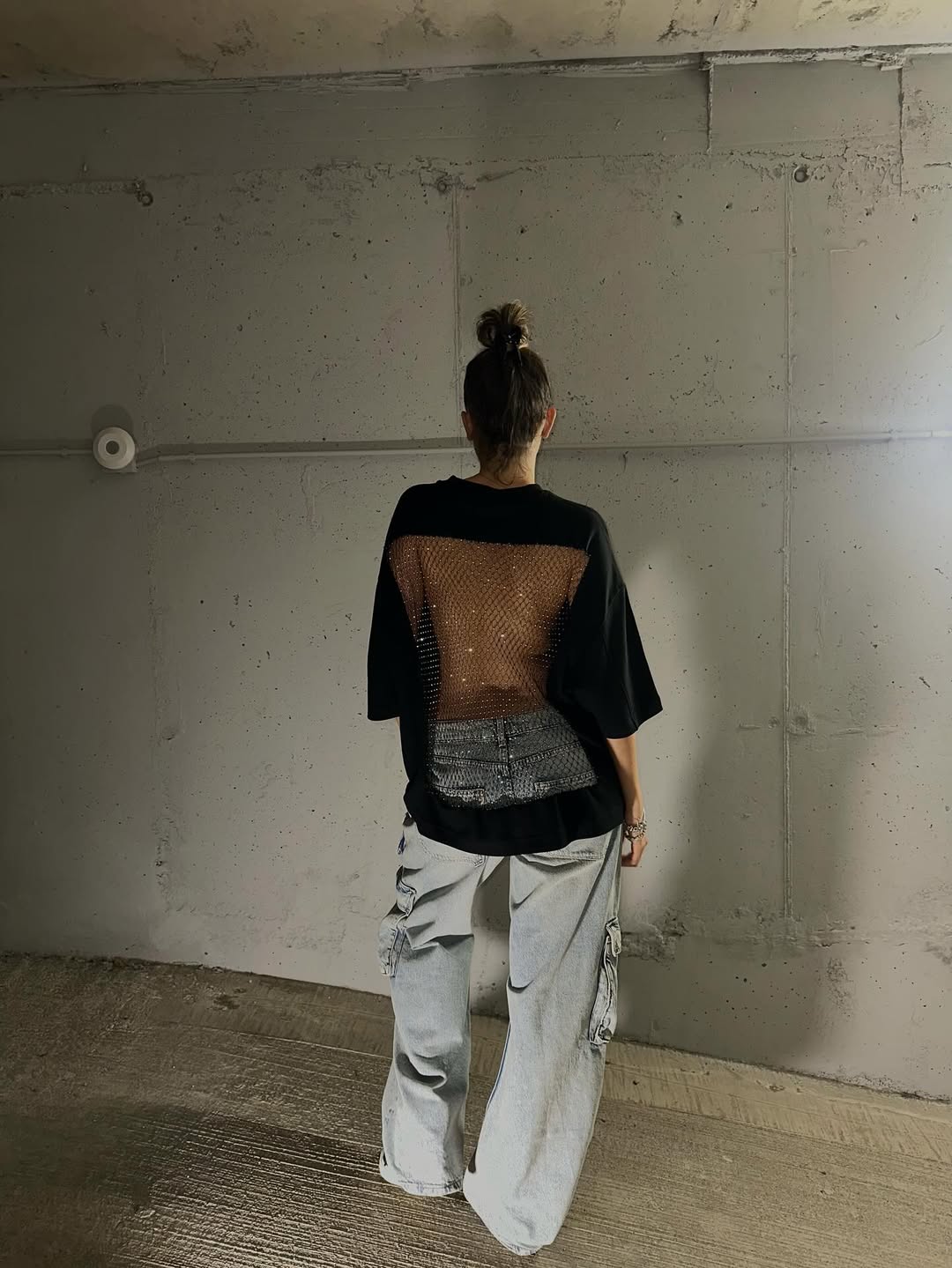 Crystal Mesh Top