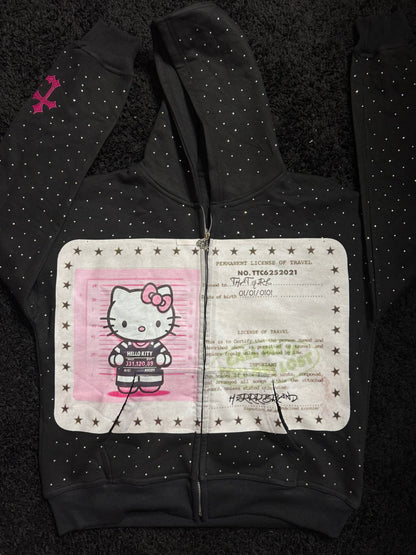 Rhinestone Hoodie