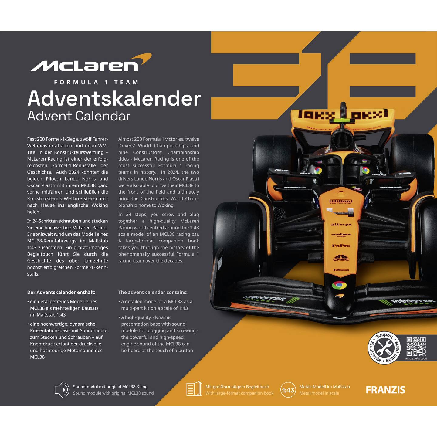 F1 Racing Advent Calendar