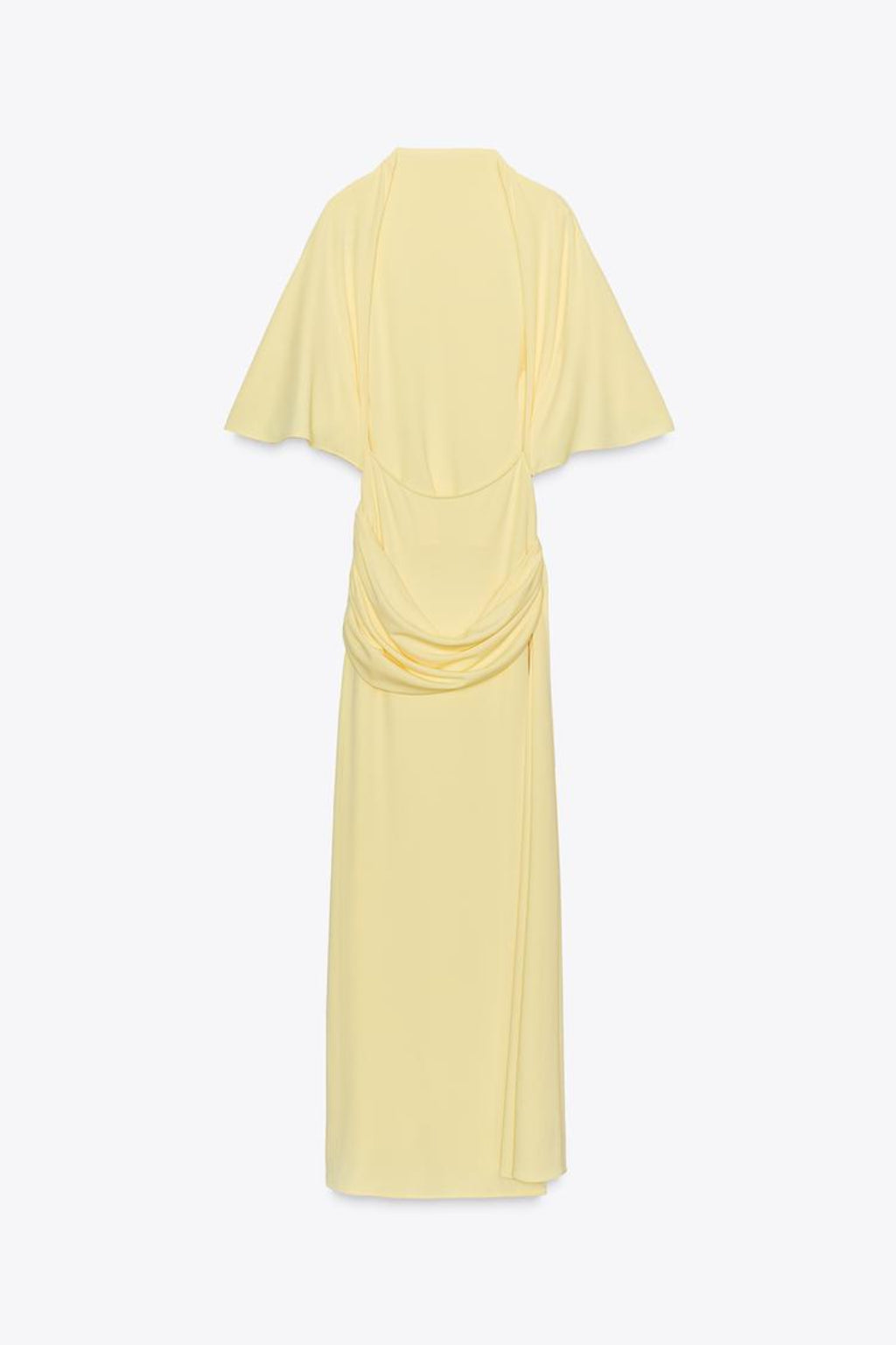 Backless Cape Dress
