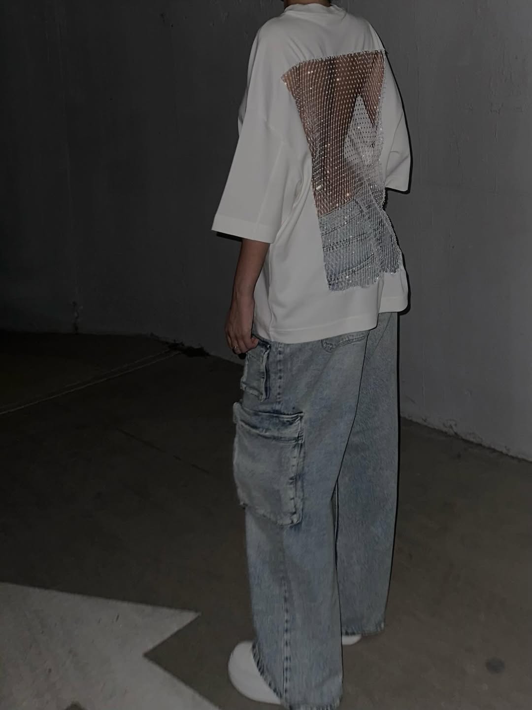 Crystal Mesh Top