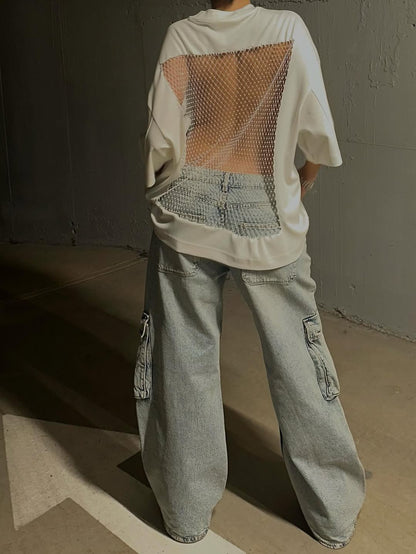 Crystal Mesh Top